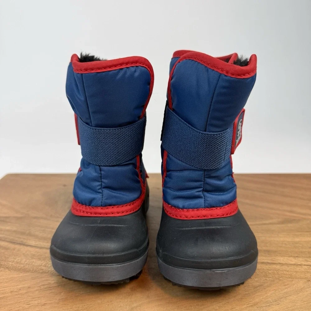 New Kids Kamik Snowbug 7 Insulated Faux Fur Lined Waterproof Snow Boots Size 5 C